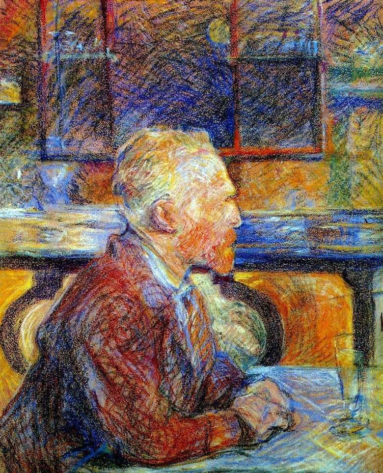 Portret Vincenta van Gogha   Henri de Toulouse Lautrec