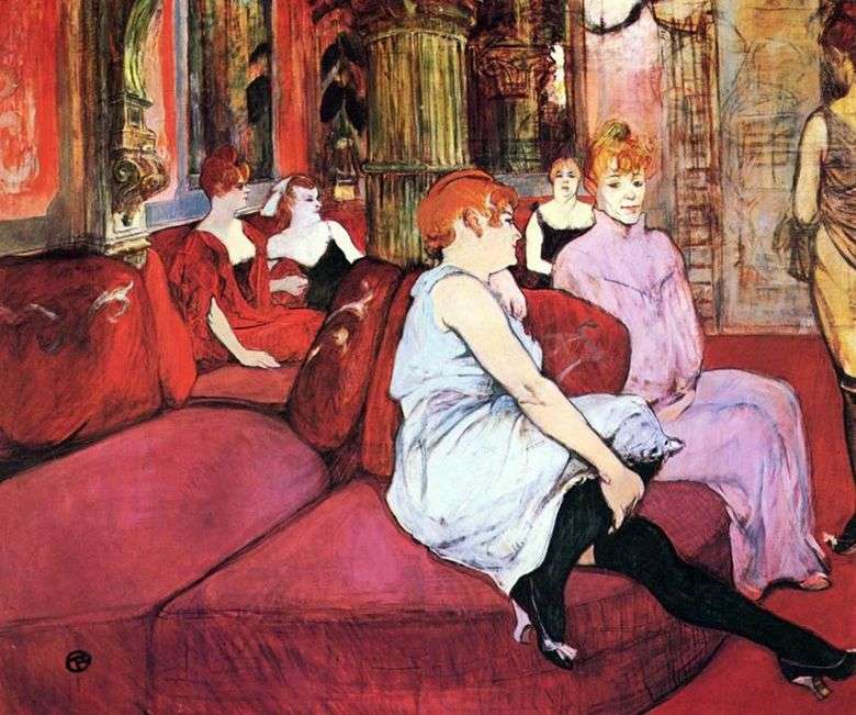 Salon Moulin Rue   Henri de Toulouse Lautrec