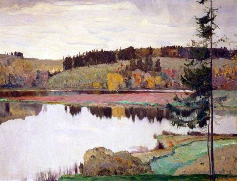Jesienny krajobraz   Michaił Nesterow