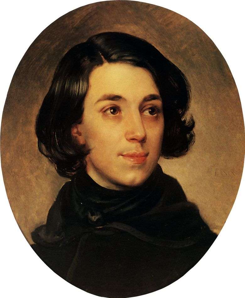 Portret I. A. Monighetti   Karl Bryullov
