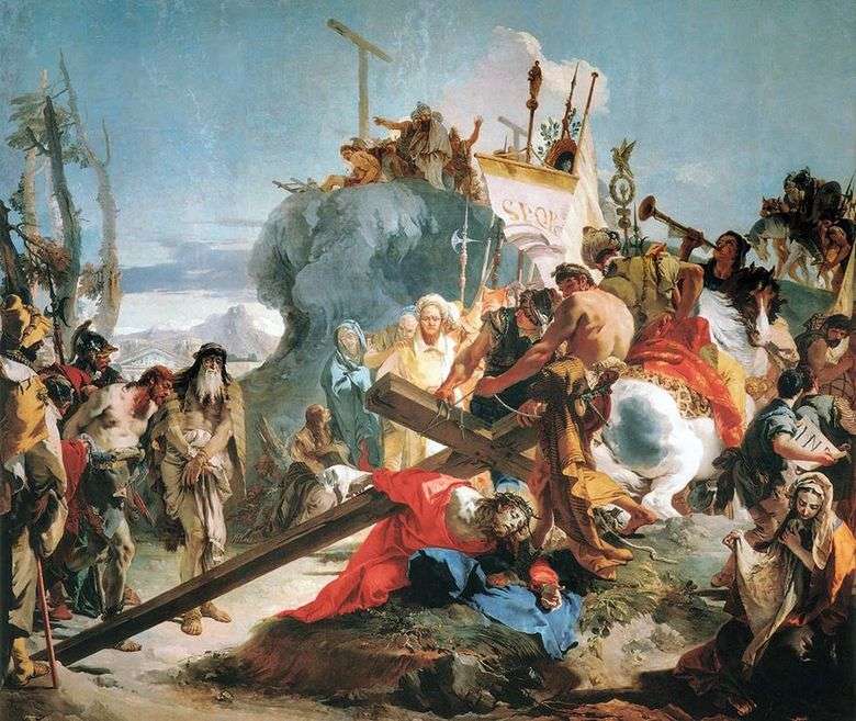 Niosąc Krzyż   Giovanni Battista Tiepolo