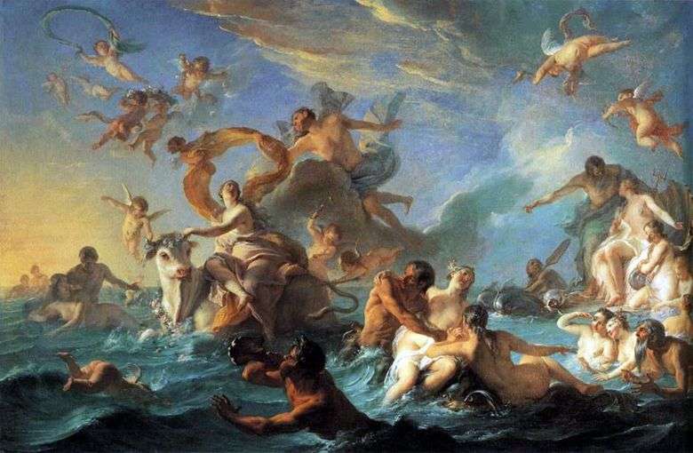 Porwanie Europy   Giovanni Battista Tiepolo