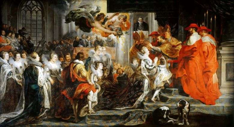 Koronacja Marii Medici   Peter Rubens