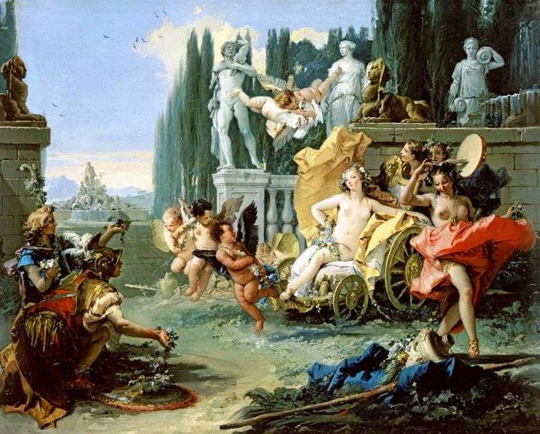 Triumf Flory   Giovanni Battista Tiepolo