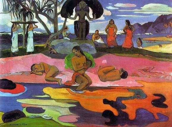 Dzień bez bogów (Dzień bóstwa   Mahana, ale Natua)   Paul Gauguin