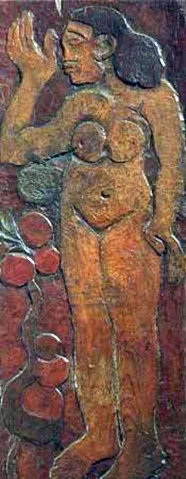 Rzeźba w drewnie   Paul Gauguin