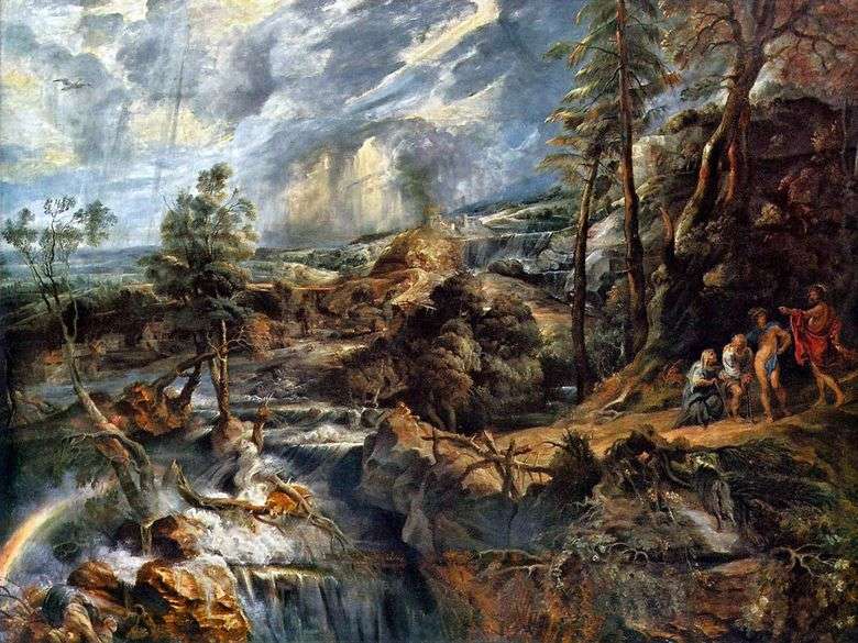 Krajobraz   Straszny krajobraz   Peter Rubens