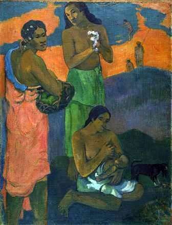 Kobiety nad morzem (macierzyństwo)   Paul Gauguin