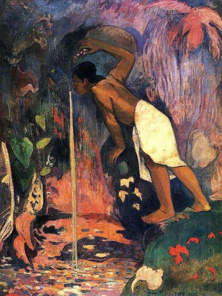 Tajemnicza woda (tajemnicze źródło)   Paul Gauguin