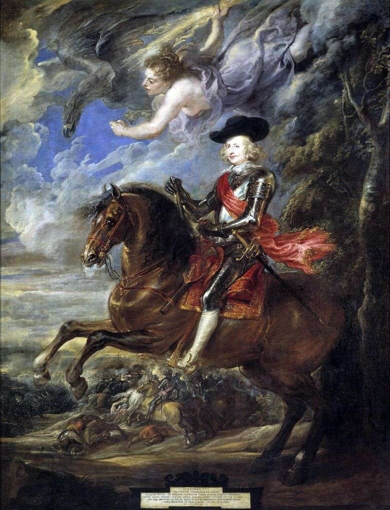 Portret kardynała Infante Ferdinanda   Petera Rubensa