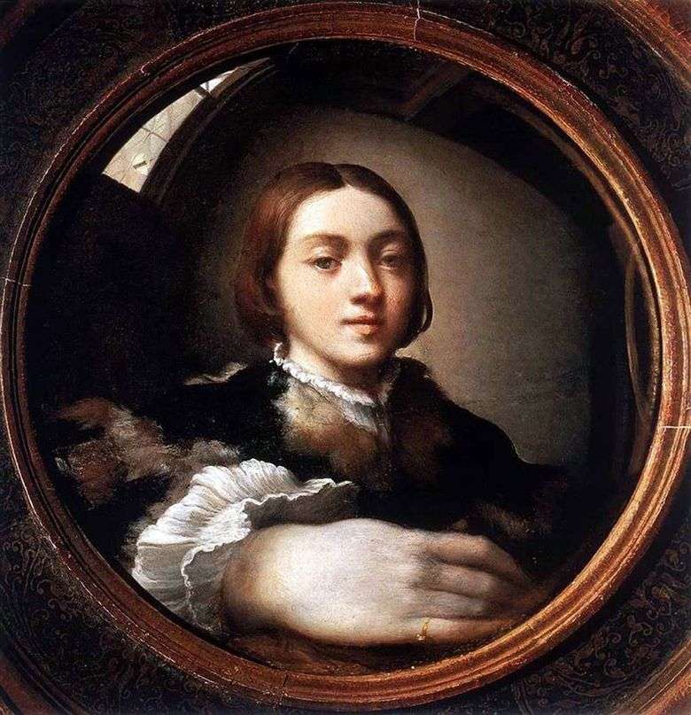 Autoportret w wypukłym lustrze   Francesco Parmigianino