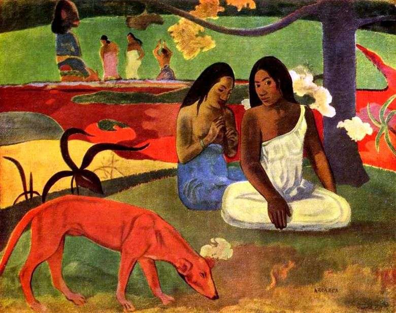 Niegrzeczny żart   Paul Gauguin