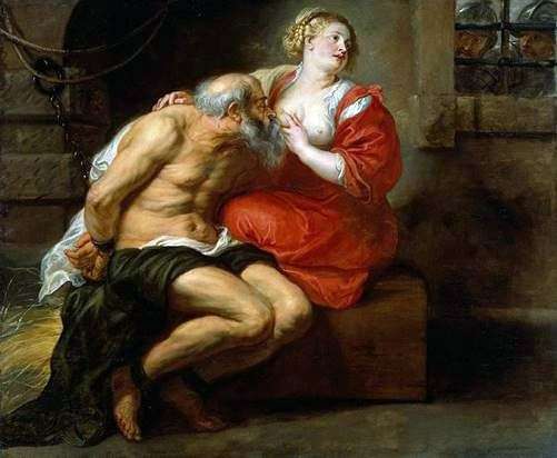 Roman Mercy (Zimon and Feather)   Peter Rubens