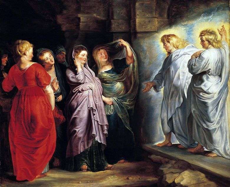 Święte kobiety przy grobie Chrystusa   Peter Rubens