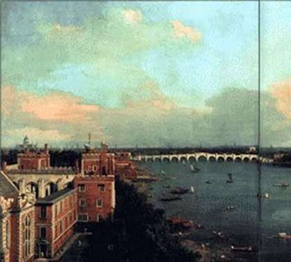 Widok Londynu   Antonio Canaletto