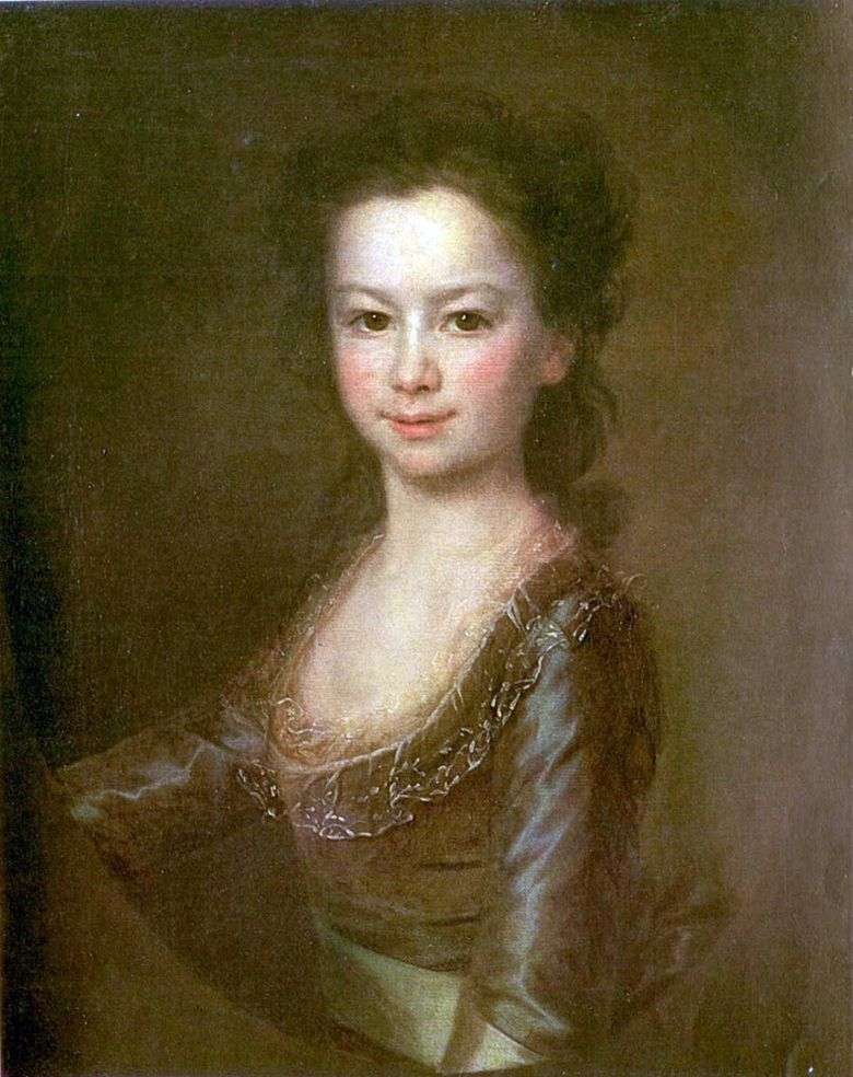 Portret Marii Vorontsovej   Dmitry Levitsky
