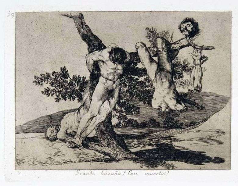 Katastrofy wojny   Francisco de Goya
