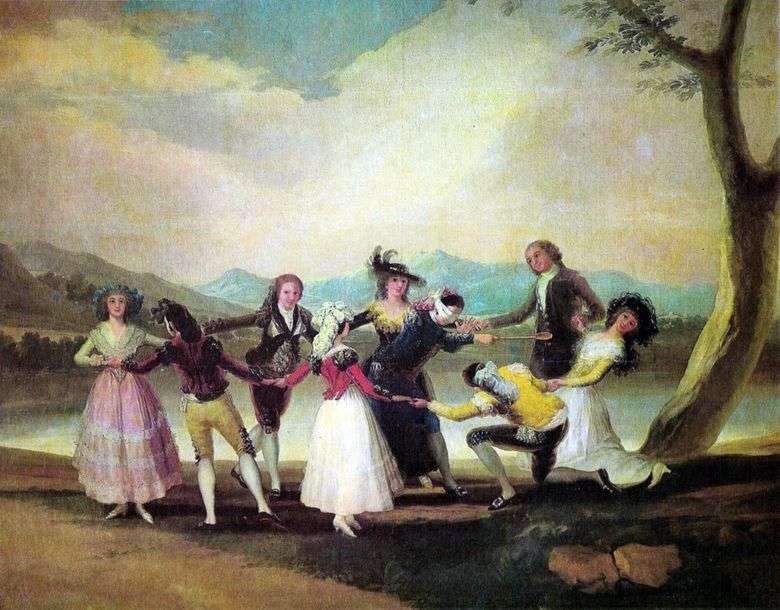 Ukryty maniak   Francisco de Goya
