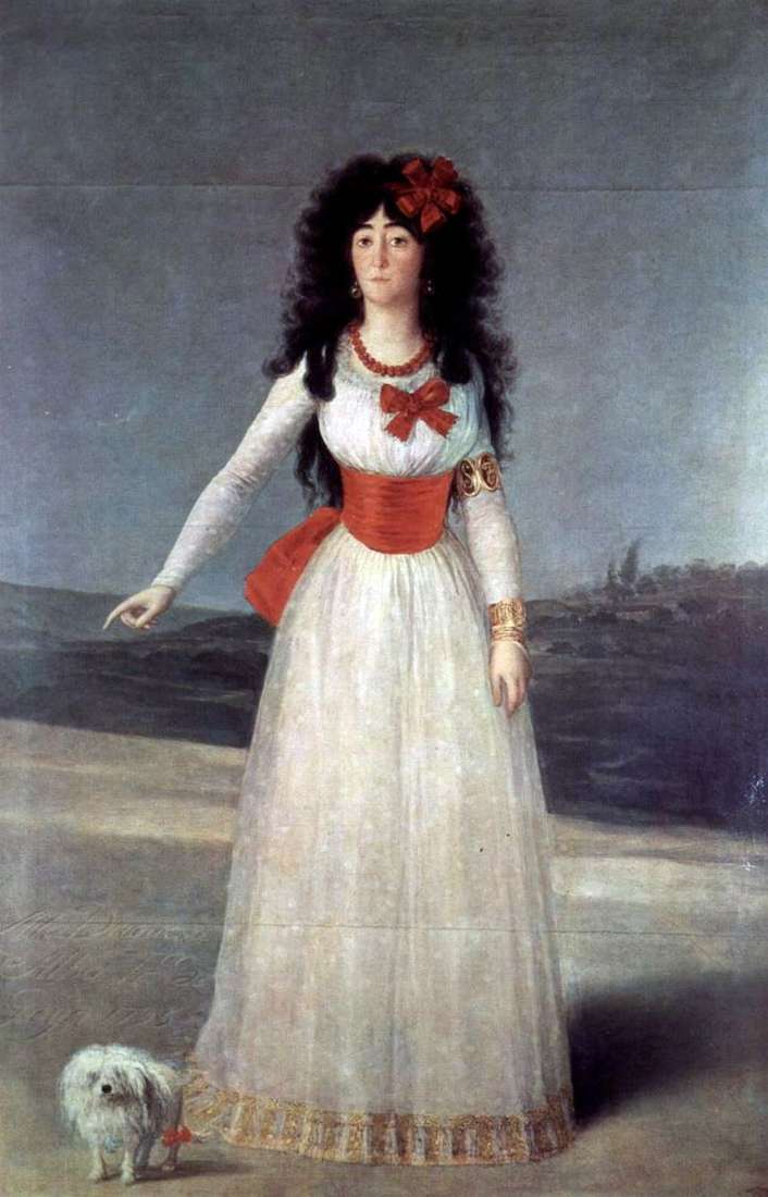 Caetana Alba   Francisco de Goya