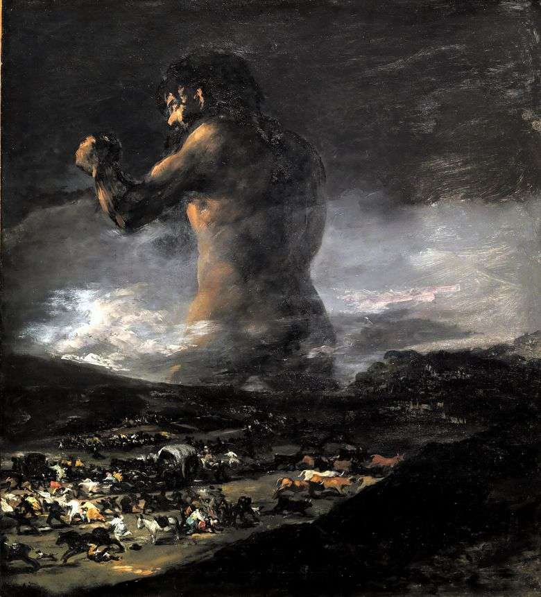 Kolos   Francisco de Goya
