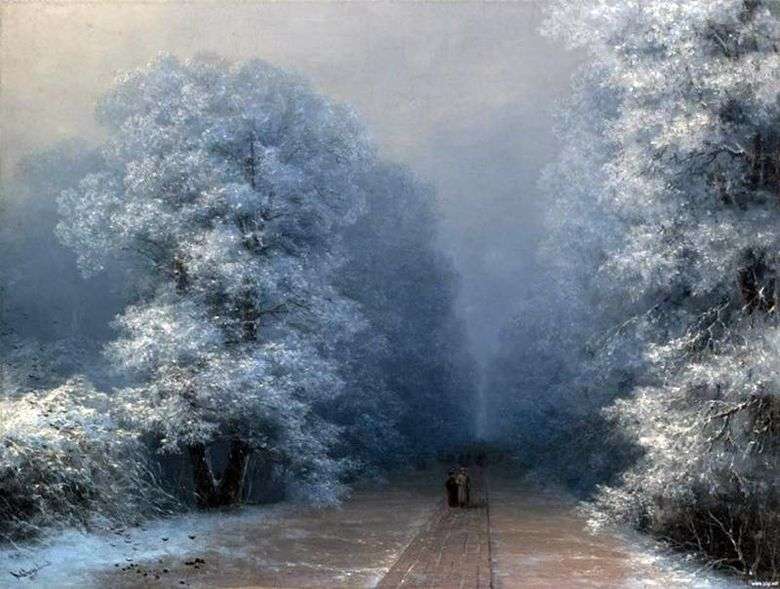 Zimowy krajobraz   Ivan Aivazovsky
