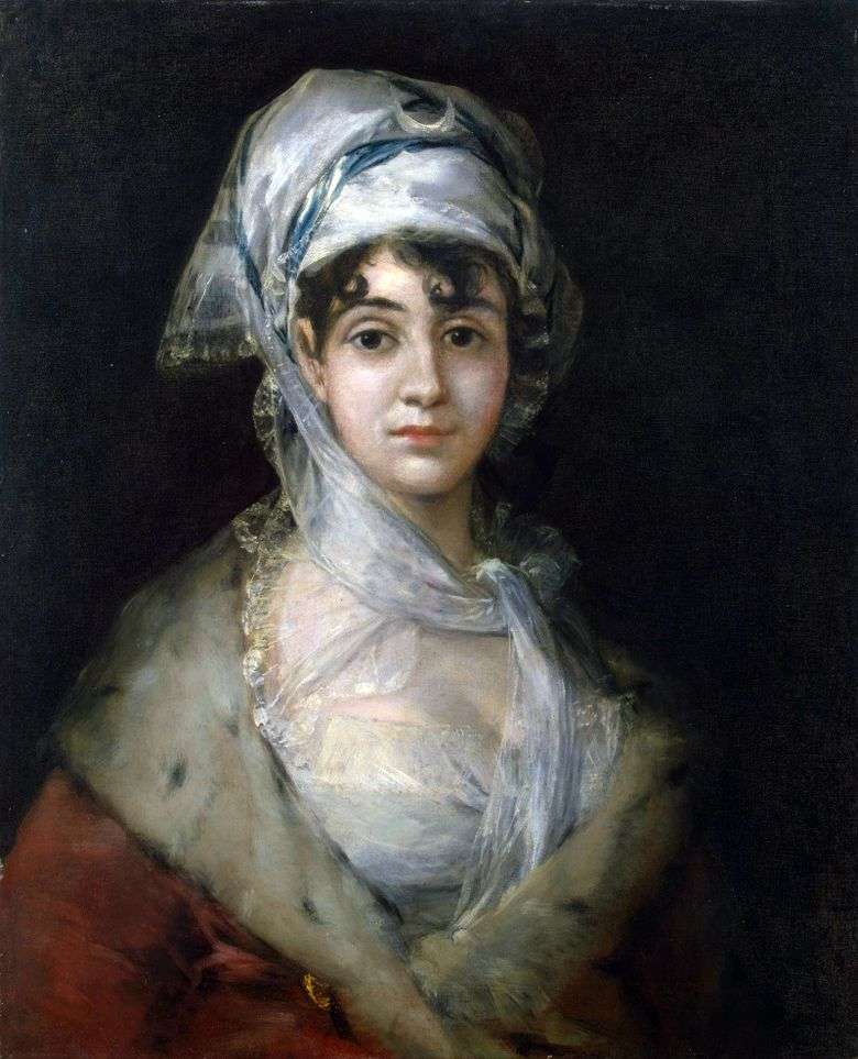 Portret aktorki Antonii Zarate   Francisco de Goya
