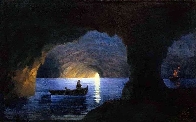 Azure Grotto   Ivan Aivazovsky