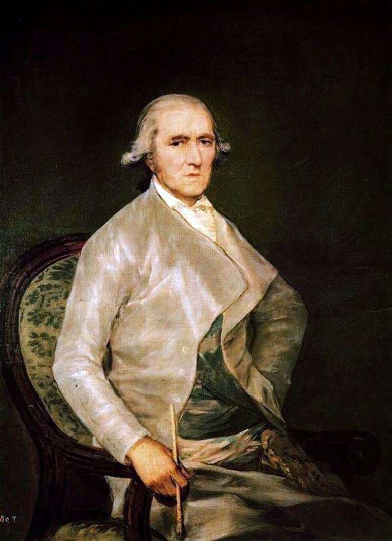 Portret Francisco Bayeux   Francisco de Goya