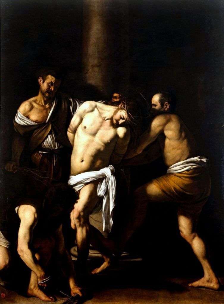 Biczowanie Chrystusa   Michelangelo Merisi da Caravaggio