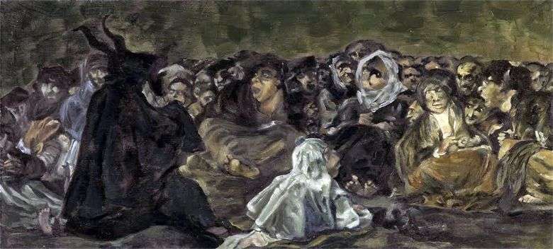 Szabas Czarownic   Francisco de Goya