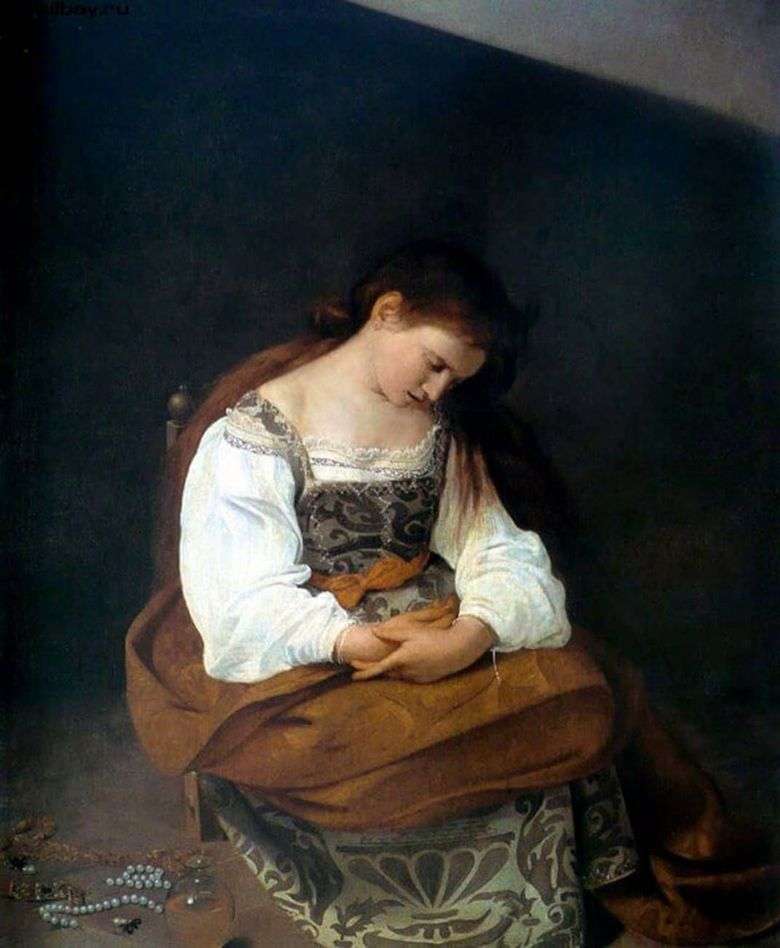 Maria Magdalena   Michelangelo Merisi da Caravaggio