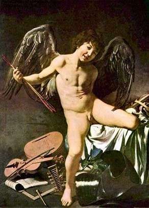 Zwycięzca Amora   Michelangelo Merisi da Caravaggio