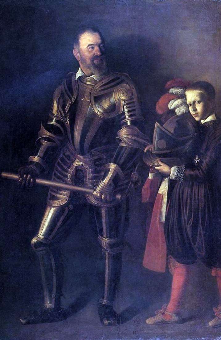 Portret Alof de Vignacura   Michelangelo Merisi da Caravaggio