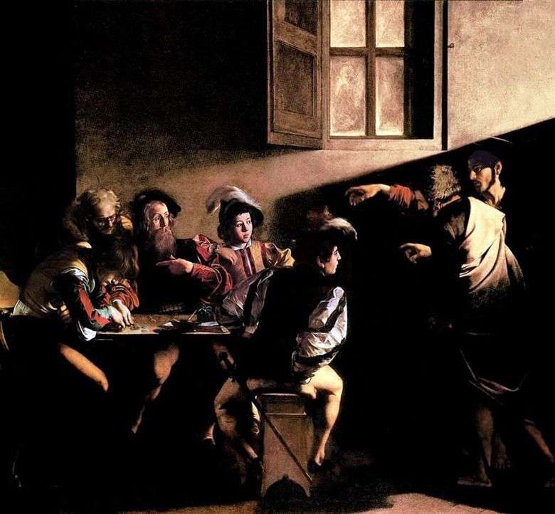 Powołanie Apostoła Mateusza   Michelangelo Merisi da Caravaggio