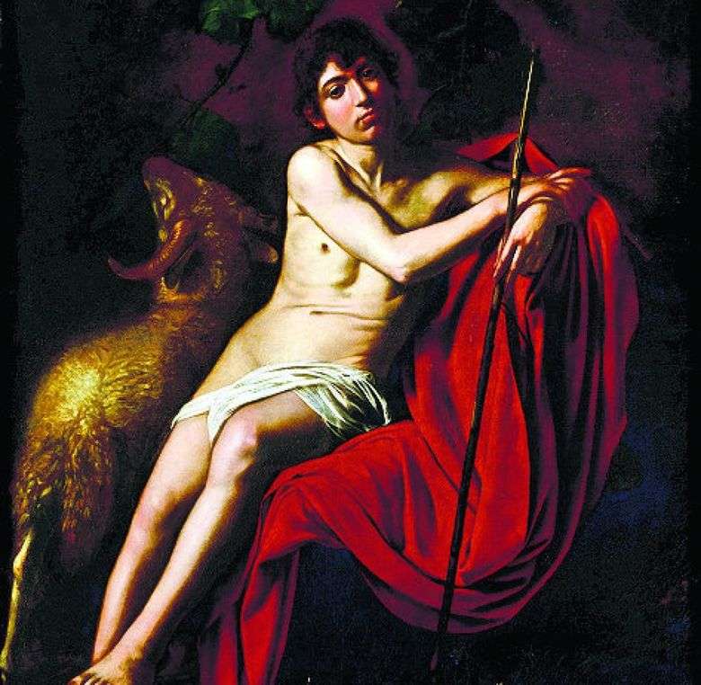 Święty Jan Chrzciciel   Michelangelo Merisi da Caravaggio