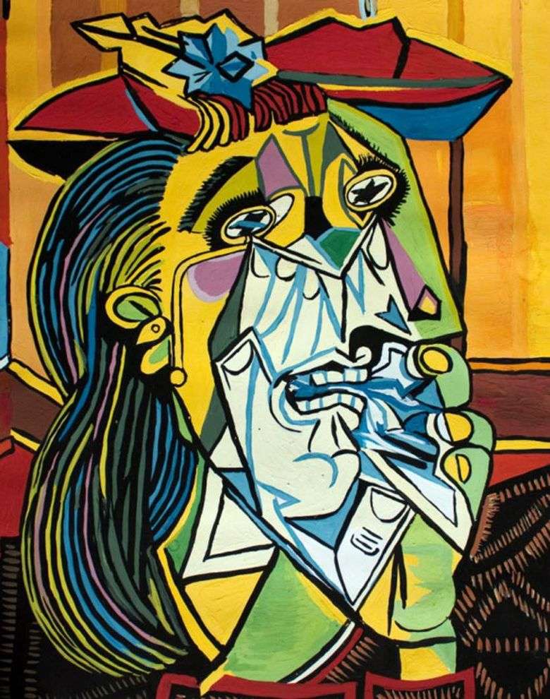 Płacząca kobieta   Pablo Picasso