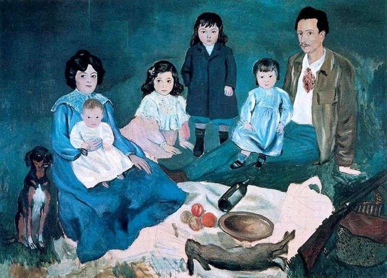 Family Soler   Pablo Picasso