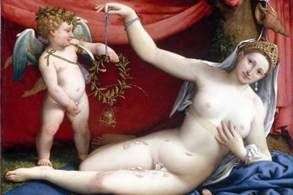 Wenus i Kupidyn   Lorenzo Lotto