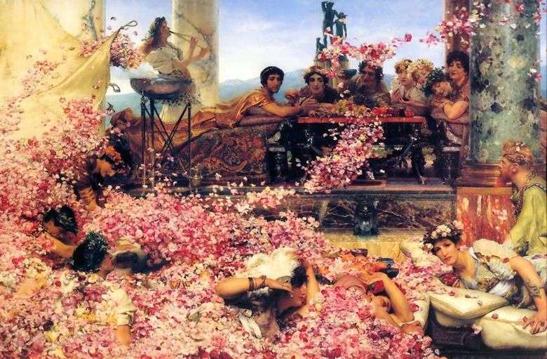 Roses Heliogabala   Lawrence Alma Tadema
