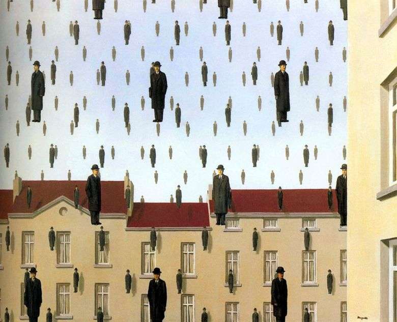 Golkonda   Rene Magritte