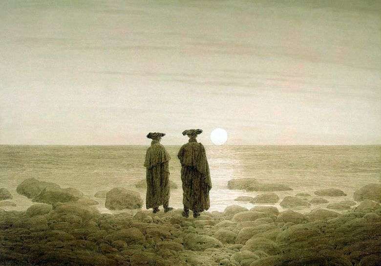 Moonrise   Caspar David Friedrich