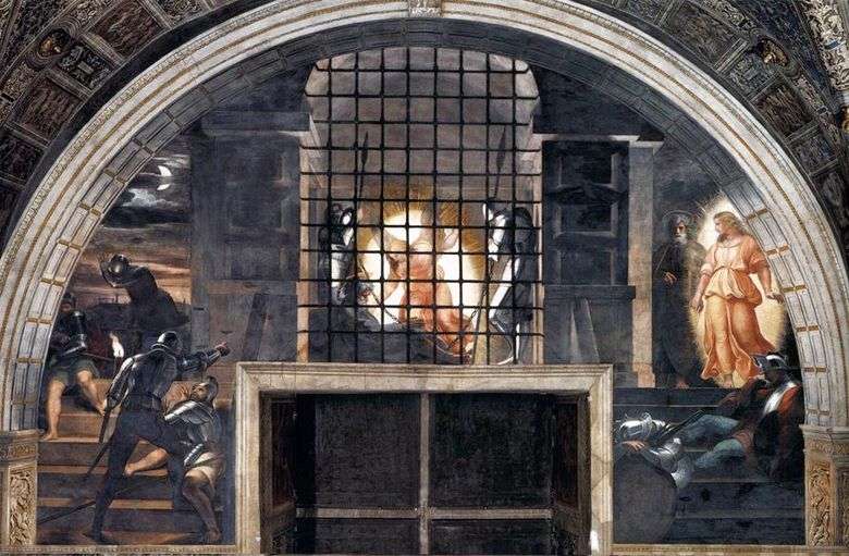 Narracja Świętego Apostoła Piotra z więzienia   Rafael Santi