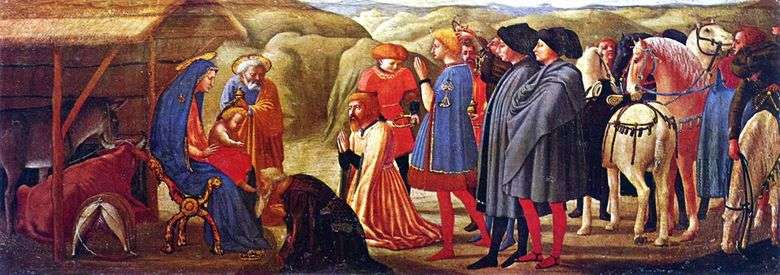 Adoracja Trzech Króli   Masaccio