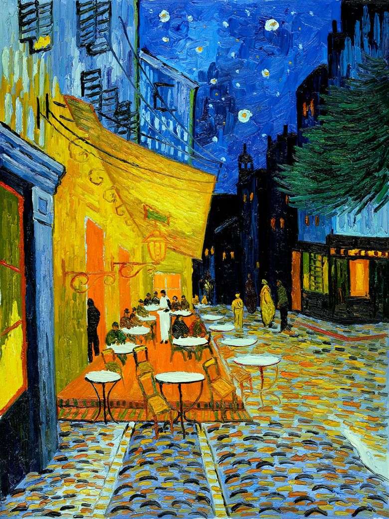 Kawiarnia z tarasem nocnym   Vincent Van Gogh