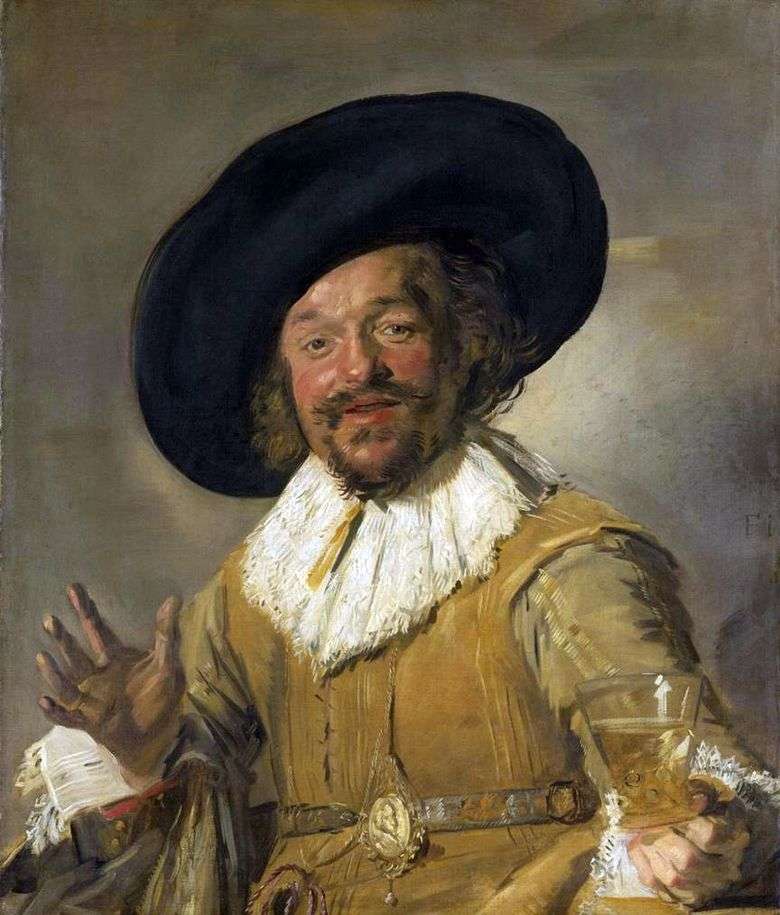Wesoły towarzysz   Frans Hals