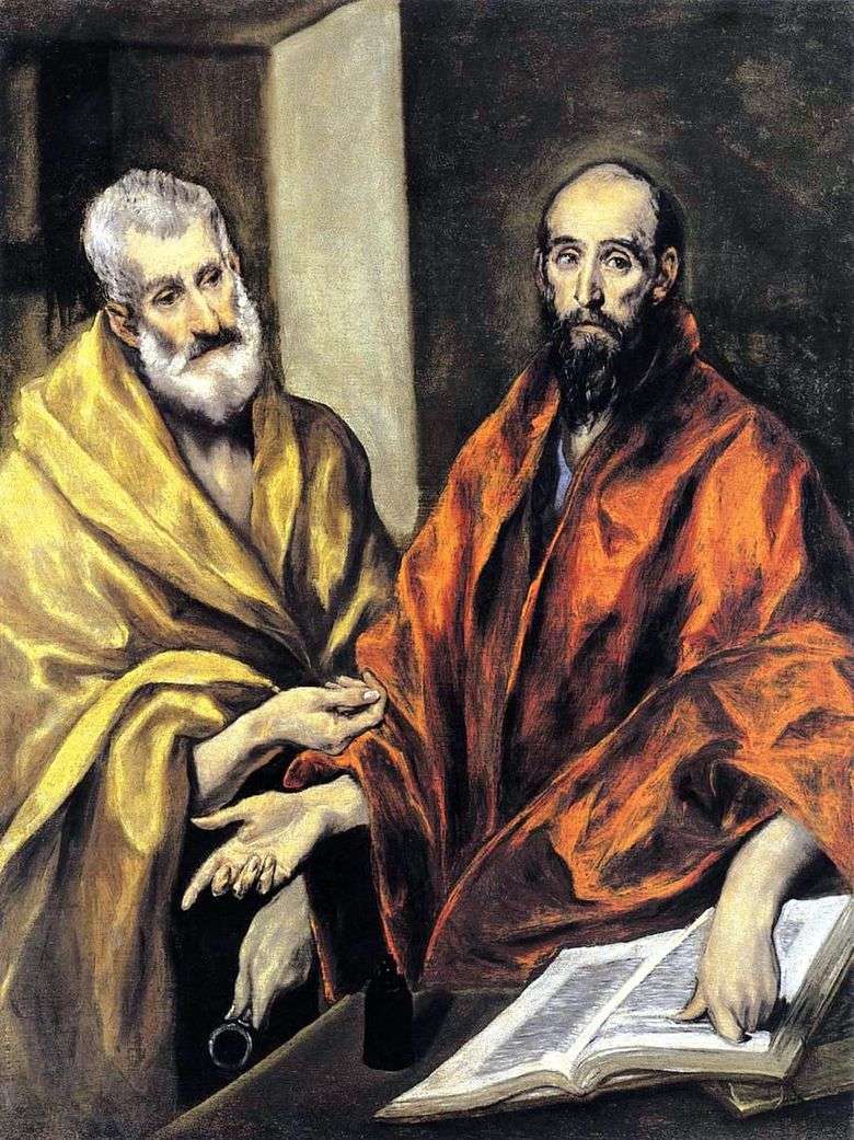 Święci Apostołowie Piotr i Paweł   El Greco