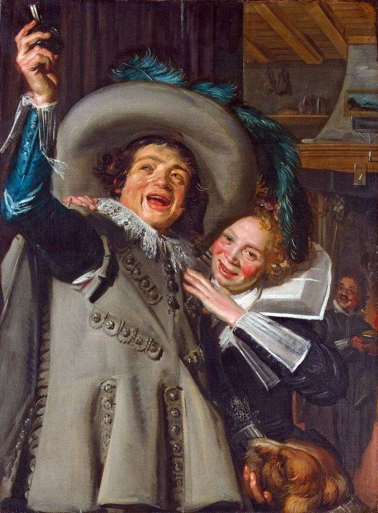 Cavalier Ramp i jego kochanek   Frans Hals