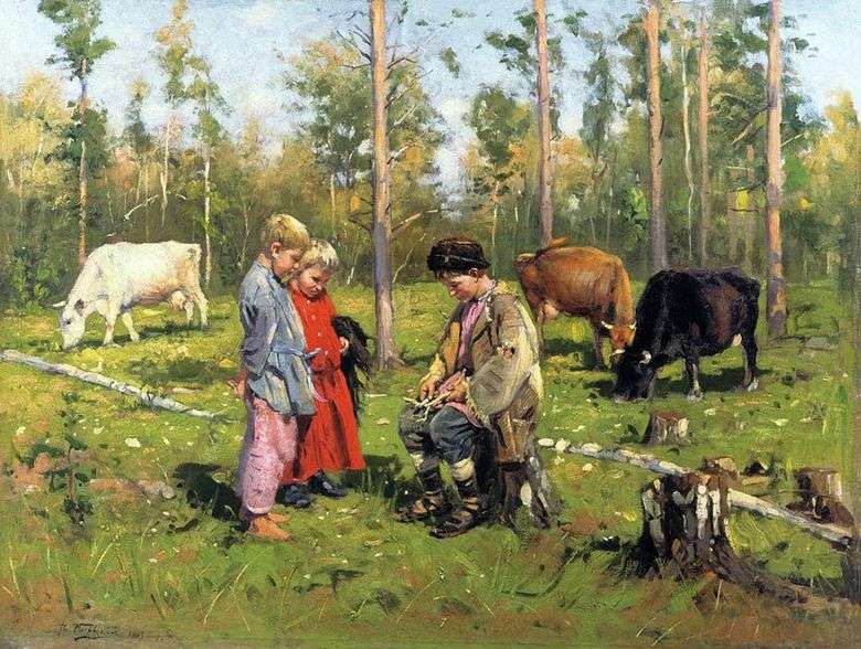 Pasterze   Władimir Makowski