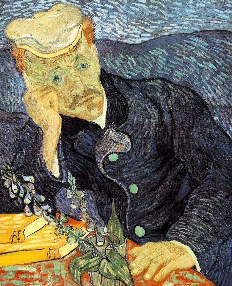 Portret doktora Gacheta   Vincenta Van Gogha
