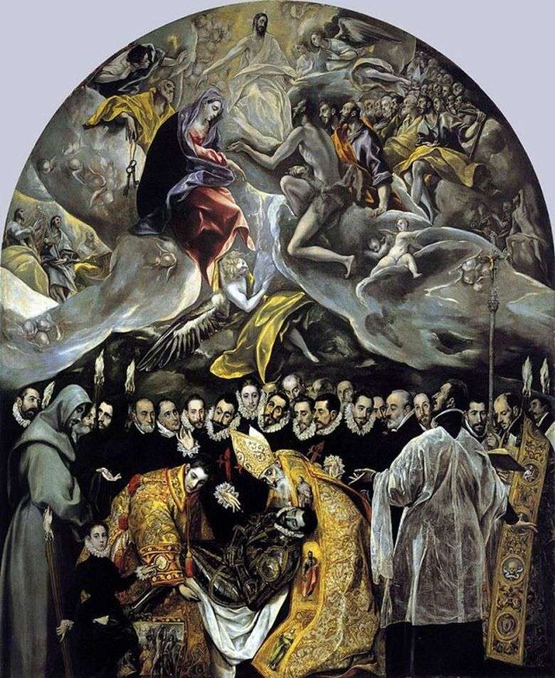 Pogrzeb hrabiego Orgaza   El Greco